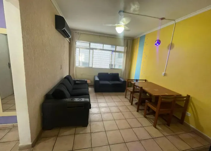 Apto Amplo 100M Praia Enseada Guarujá