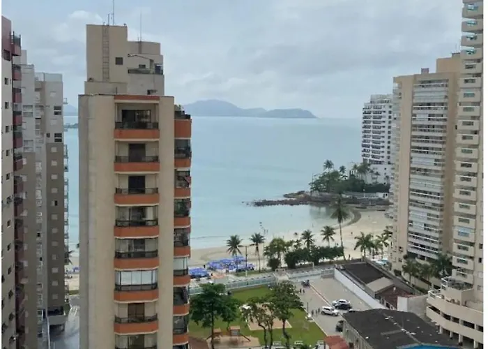Apartamento Com Um Linda Vista Para O Mar Guarujá