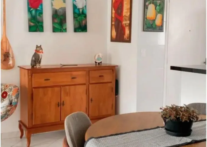 Apartamento Com Um Linda Vista Para O Mar Guarujá